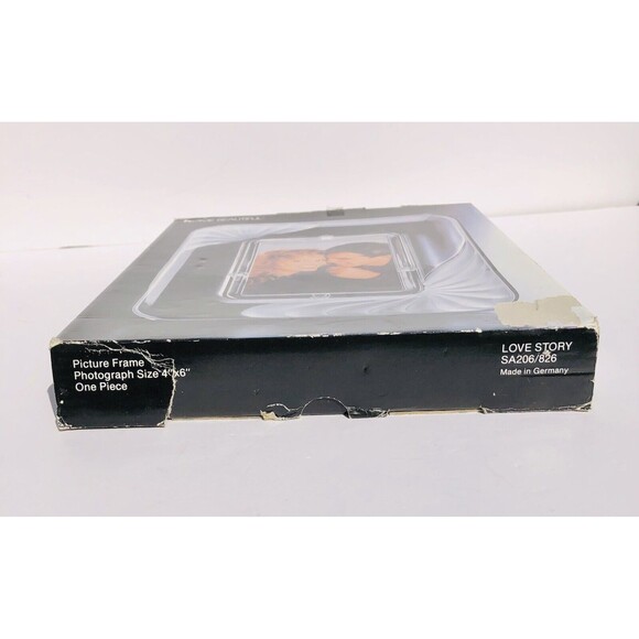 HOME BEAUTIFUL Frosted Crystal 8 1/4"x10" Photo Frame MADE IN GERMANY - Picture 7 of 7